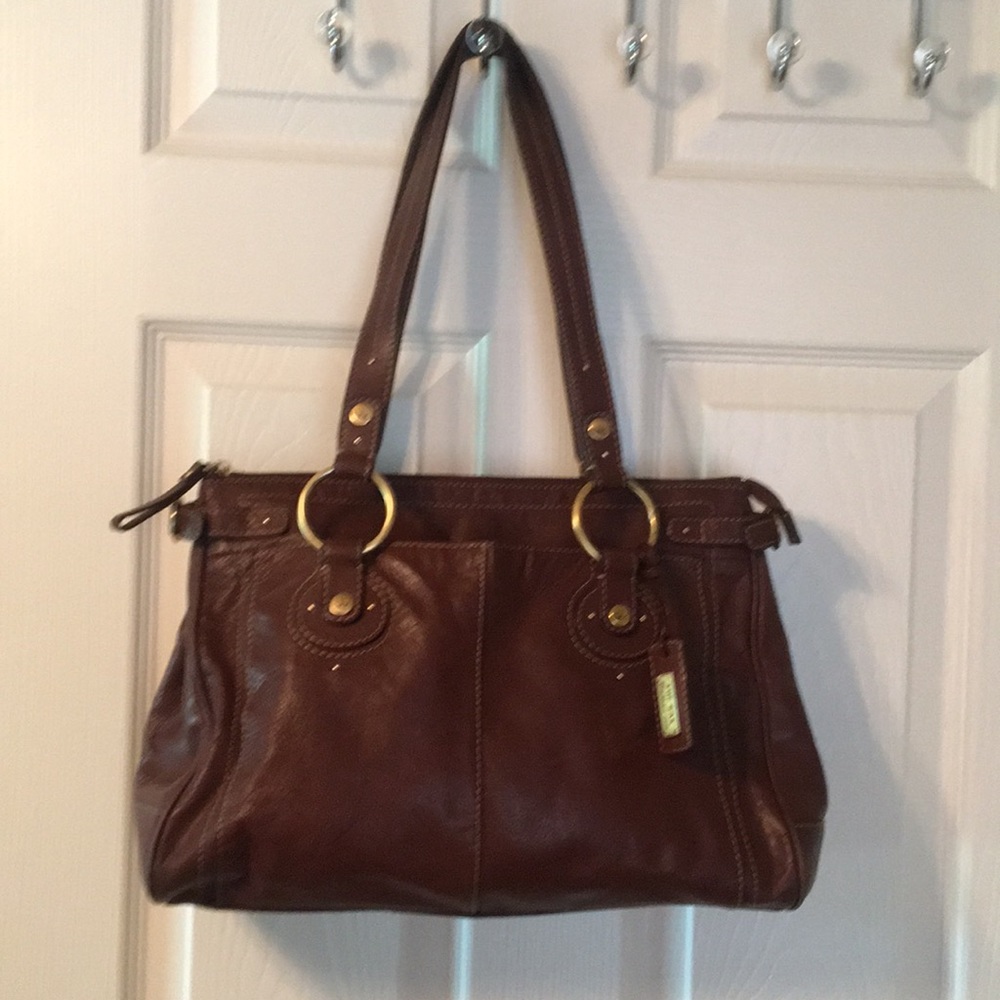 The Sak Satchel Leather Bag